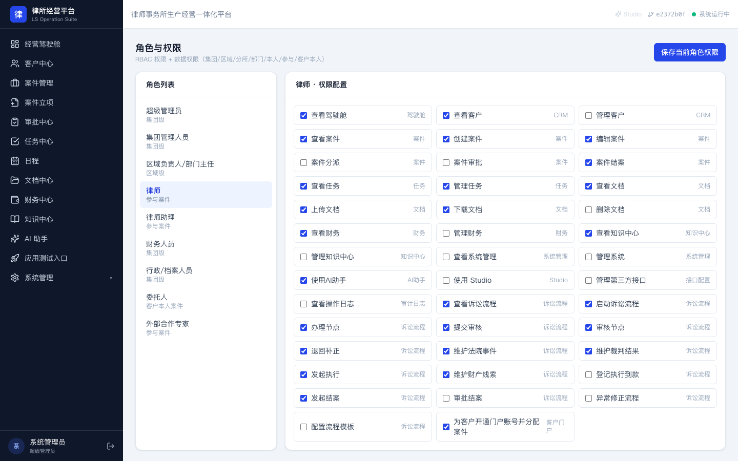 角色权限